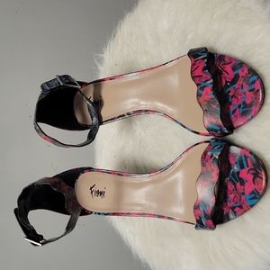 Fioni Flor Ankle Strap Heel